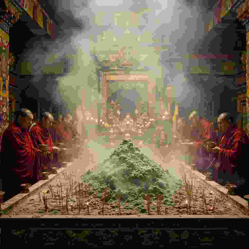 Riwo Sangchö - Mountain Smoke Offering